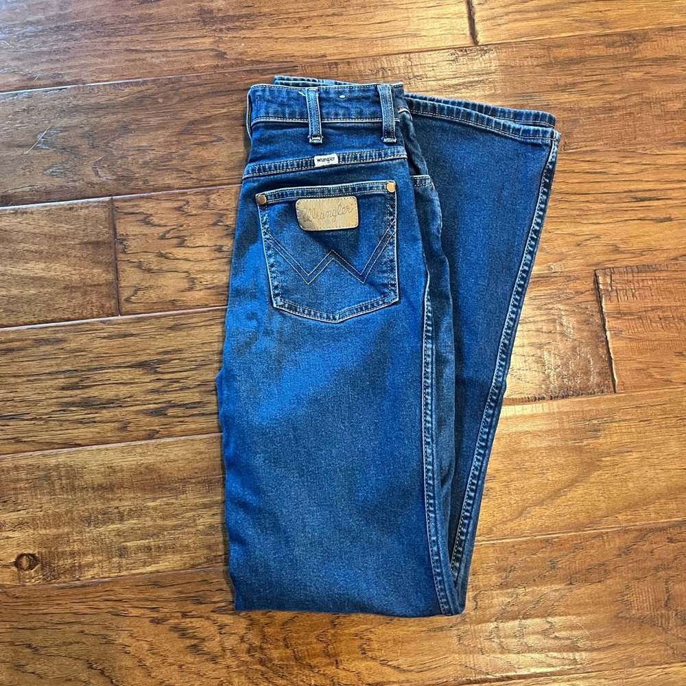Wrangler Women's High Rise Jeans - Blue